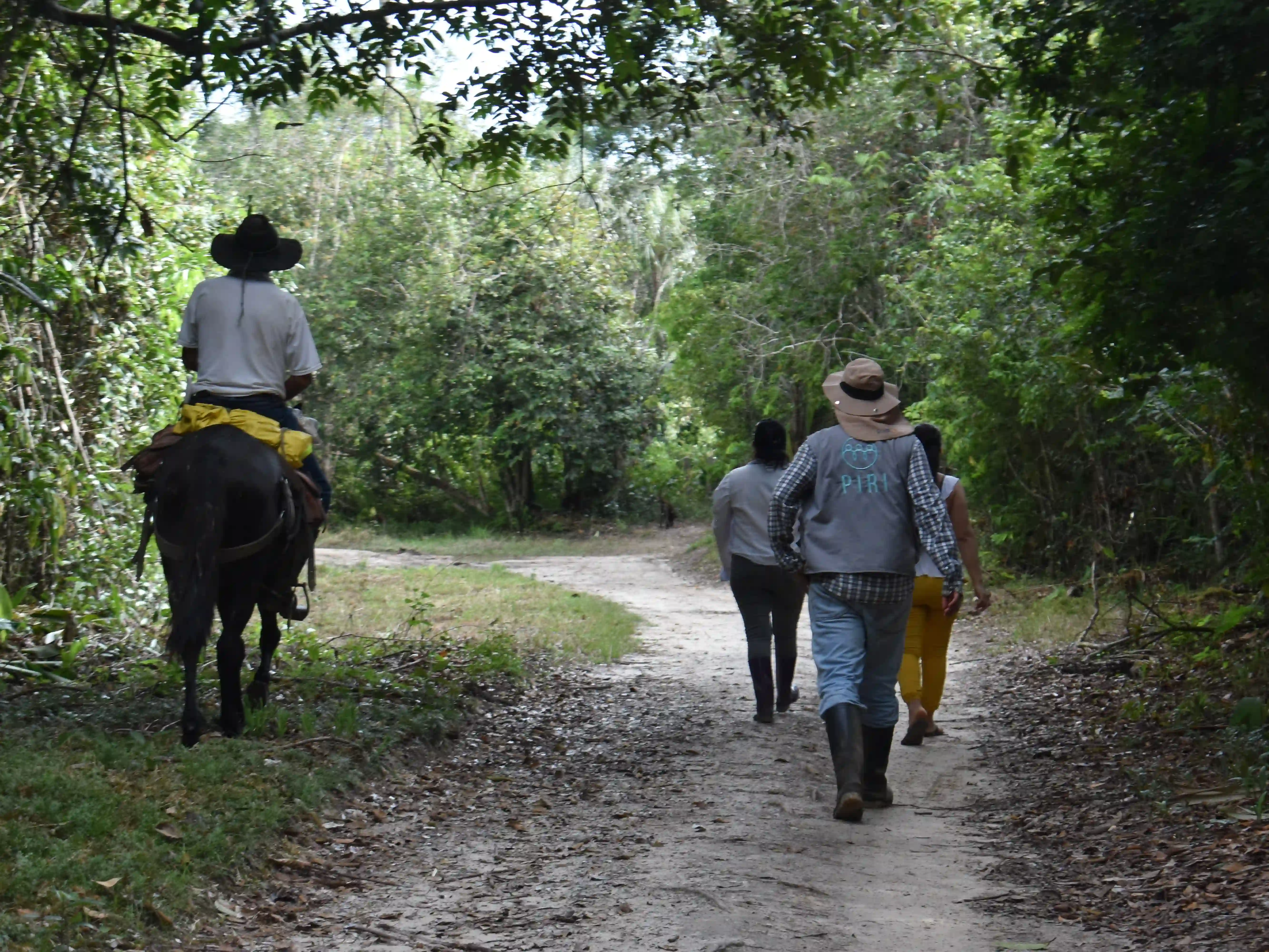 Boots on the ground by horse