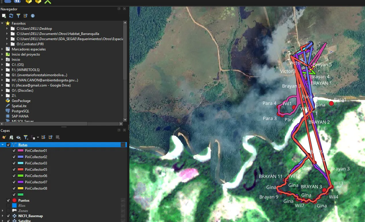 Integrated MRV field monitoring and geospatial verification