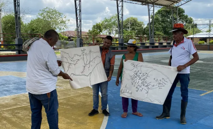 Community FPIC and social mapping field activity